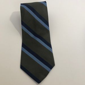 Aspen Tommy Hilfiger Blue and Green Regimental Tie